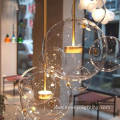 Led Chandelier Glass Bubble Pendant Lamp Hanging Light